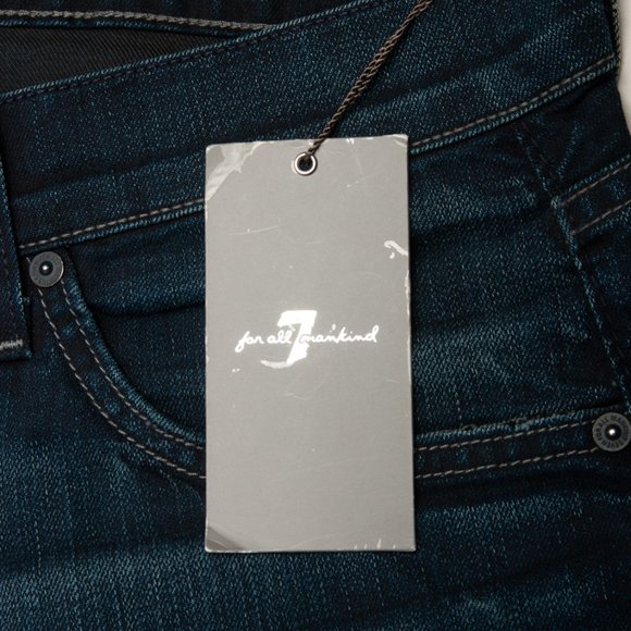 7 For All Mankind Medium Wash Bootcut Jeans - Picture 2 of 5